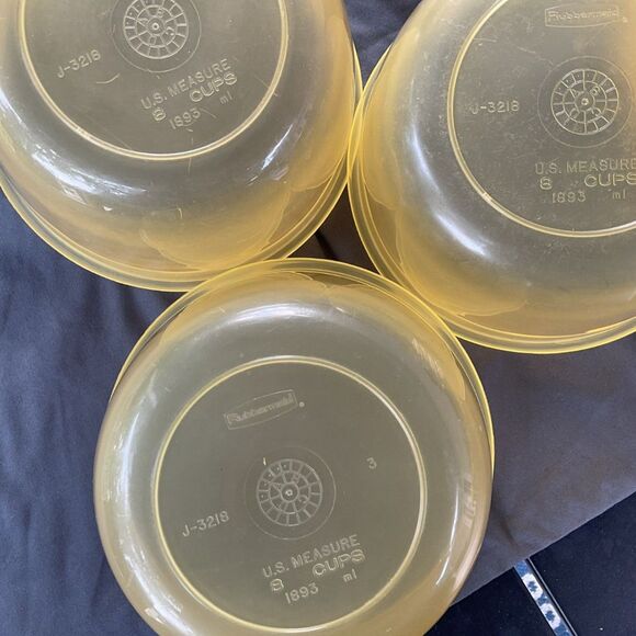Vintage 1993 Rubbermaid Food Storage Bowl Set - Picture 7 of 7